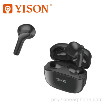 Yison lança fones de ouvido True Wireless TWS versão 5.1